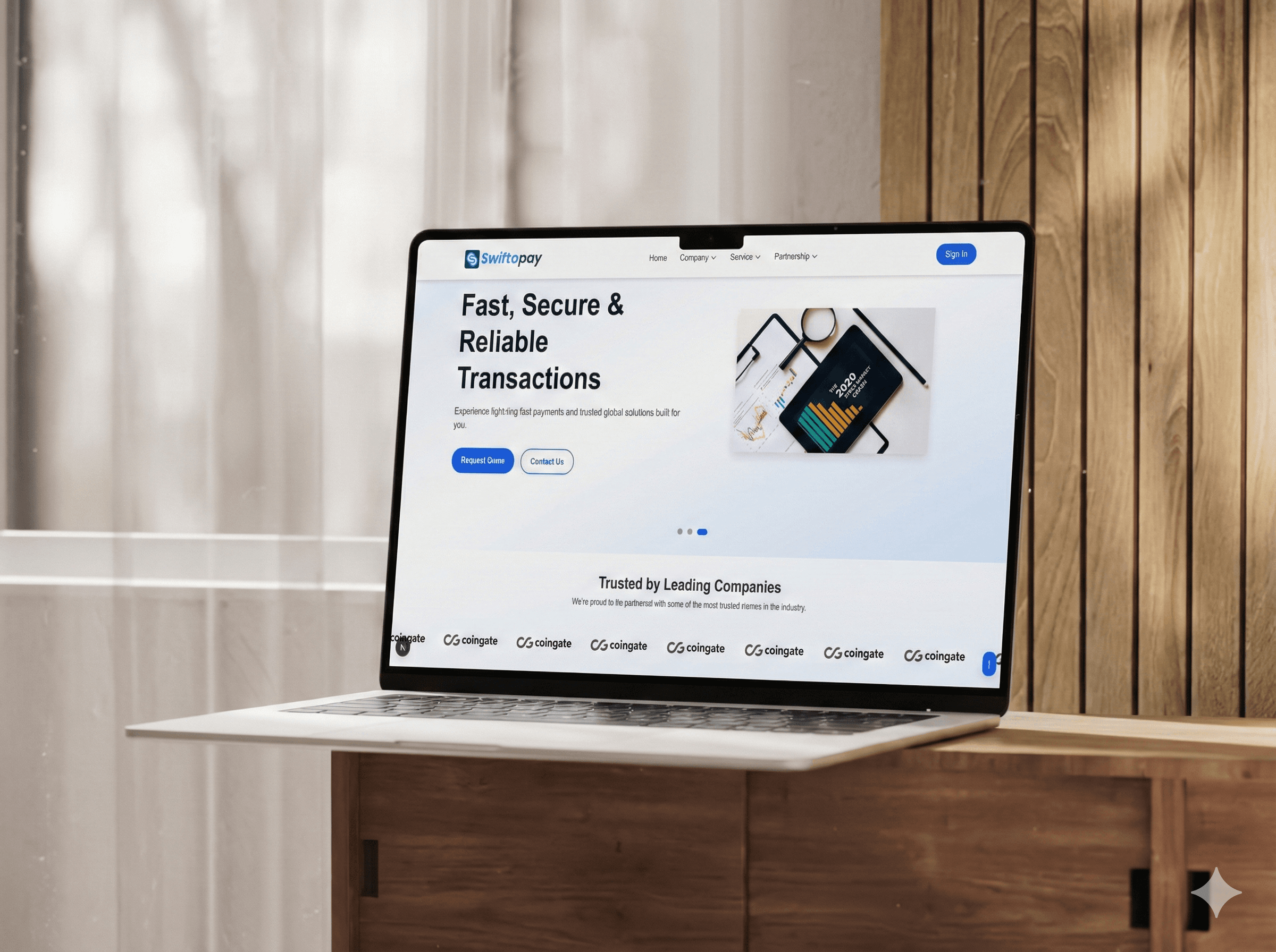 SwiftoPay — Payment Platform Website